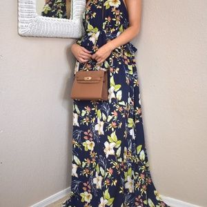 LUCY PARIS Fiji Key Hole Maxi